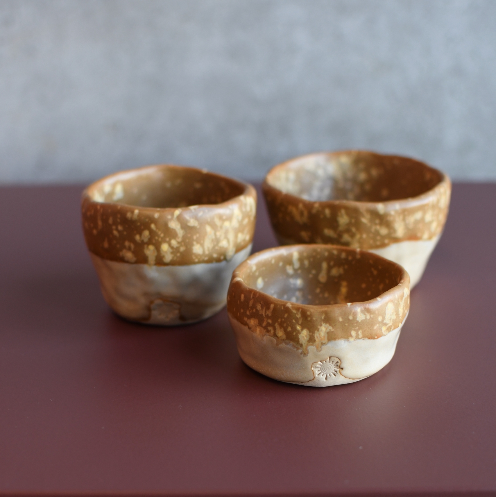 Honey bowls set of 3